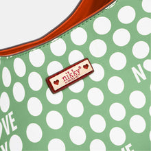 Load image into Gallery viewer, Nicole Lee USA Contrast Polka Dot Handbag