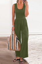 Load image into Gallery viewer, Full Size Scoop Neck Wide Strap Jumpsuit