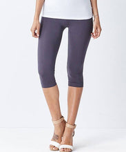 Load image into Gallery viewer, SI-1831 Capri Premium Modal Leggings: Black-6066 / S