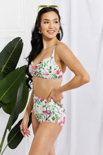 Load image into Gallery viewer, Take A Dip Twist High-Rise Bikini (Cream)