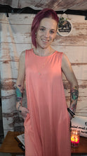 Load image into Gallery viewer, Just Peachy Tank Dress