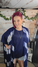 Load image into Gallery viewer, Navy Kimono