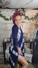Load image into Gallery viewer, Navy Kimono
