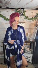 Load image into Gallery viewer, Navy Kimono