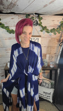 Load image into Gallery viewer, Navy Kimono