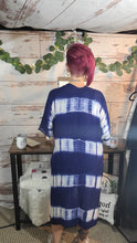 Load image into Gallery viewer, Navy Kimono