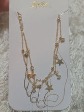 Load image into Gallery viewer, Diamonds and Stars Anklets