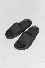 Load image into Gallery viewer, Arms Around Me Open Toe Slide in Black