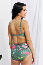 Load image into Gallery viewer, Take A Dip Twist High-Rise Bikini (Sage)