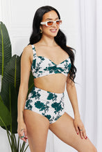 Load image into Gallery viewer, Take A Dip Twist High-Rise Bikini (Forest)
