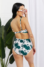 Load image into Gallery viewer, Take A Dip Twist High-Rise Bikini (Forest)
