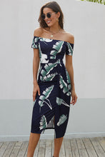 Load image into Gallery viewer, Off-Shoulder Split Dress (Multiple colors!)