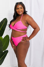 Load image into Gallery viewer, Summer Splash Halter Bikini Set (Pink)