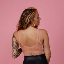 Load image into Gallery viewer, Hannah Lace Bralette - Brick