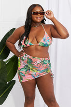 Load image into Gallery viewer, Paradise Awaits Triangle Bikini and Sarong Set