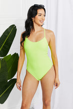 Load image into Gallery viewer, High Tide One-Piece (Lemon-Lime)