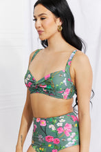 Load image into Gallery viewer, Take A Dip Twist High-Rise Bikini (Sage)