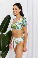 Load image into Gallery viewer, Vacay Ready Puff Sleeve Bikini (Floral)