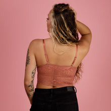 Load image into Gallery viewer, Luna Lace Bralette-Brick