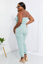 Load image into Gallery viewer, Stylish Comfort Smocked Tube Top & Joggers Set