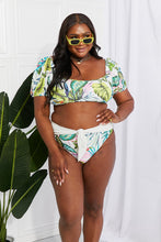 Load image into Gallery viewer, Vacay Ready Puff Sleeve Bikini (Floral)
