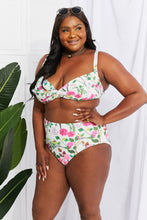 Load image into Gallery viewer, Take A Dip Twist High-Rise Bikini (Cream)