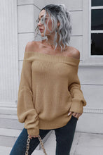 Load image into Gallery viewer, Empress Off-shoulder Sweater (multiple colorways)