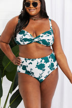 Load image into Gallery viewer, Take A Dip Twist High-Rise Bikini (Forest)