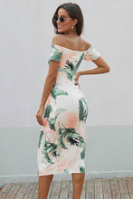 Load image into Gallery viewer, Off-Shoulder Split Dress (Multiple colors!)