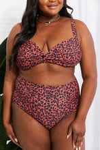 Load image into Gallery viewer, Take A Dip Twist High-Rise Bikini (Ochre)