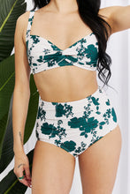 Load image into Gallery viewer, Take A Dip Twist High-Rise Bikini (Forest)