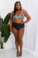 Load image into Gallery viewer, Take A Dip Twist High-Rise Bikini (Leopard)