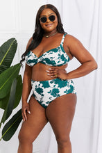 Load image into Gallery viewer, Take A Dip Twist High-Rise Bikini (Forest)