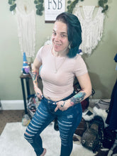 Load image into Gallery viewer, Trippin Over You Skinny Jeans