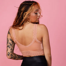 Load image into Gallery viewer, Hannah Lace Bralette - Brick
