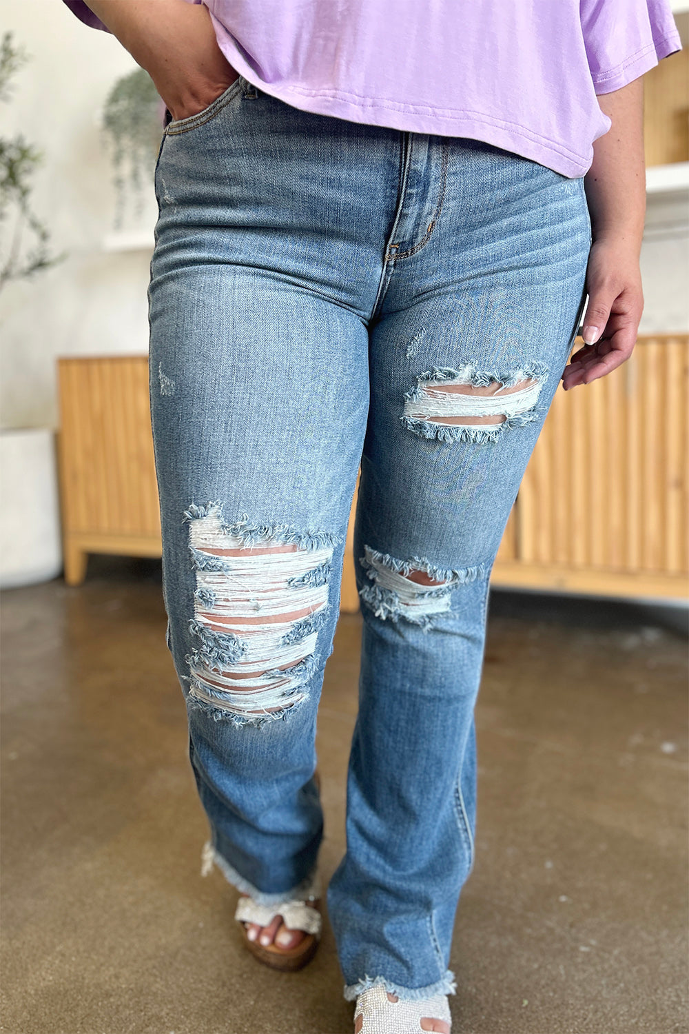 Judy Blue* Nashville Ready Bootcut Jeans