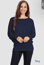 Load image into Gallery viewer, *STEAL!* Tuning In Tunic Top (2 colorways!)
