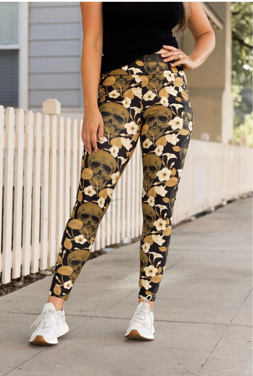 Halloween Butter Leggings!
