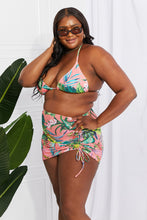 Load image into Gallery viewer, Paradise Awaits Triangle Bikini and Sarong Set
