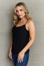 Load image into Gallery viewer, For The Weekend Loose Fit Cami (black)
