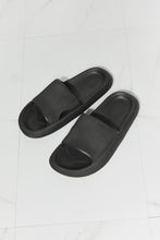 Load image into Gallery viewer, Arms Around Me Open Toe Slide in Black

