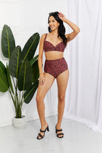 Load image into Gallery viewer, Take A Dip Twist High-Rise Bikini (Ochre)
