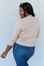 Load image into Gallery viewer, *STEAL* My Favorite Cropped Cardigan (Khaki)
