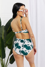 Load image into Gallery viewer, Take A Dip Twist High-Rise Bikini (Forest)
