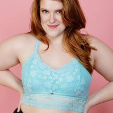 Load image into Gallery viewer, Juliette Deluxe Lace Bralette - Sky Blue
