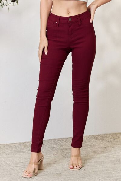 YMI Hyperstretch Skinnies (Dark wine)