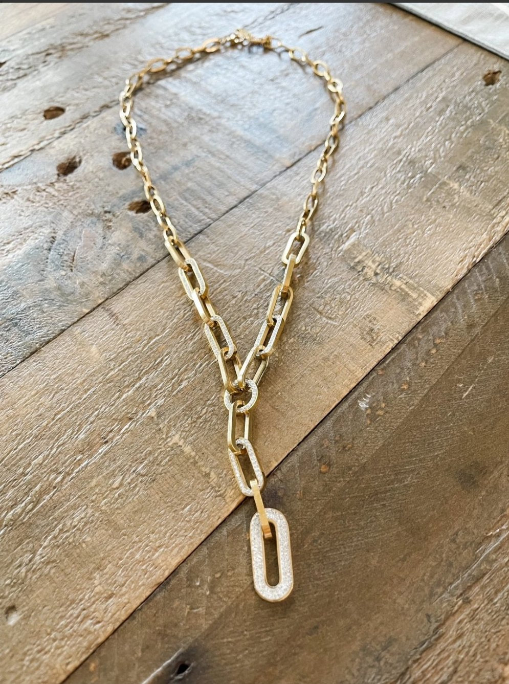 Lariat Drop Necklace