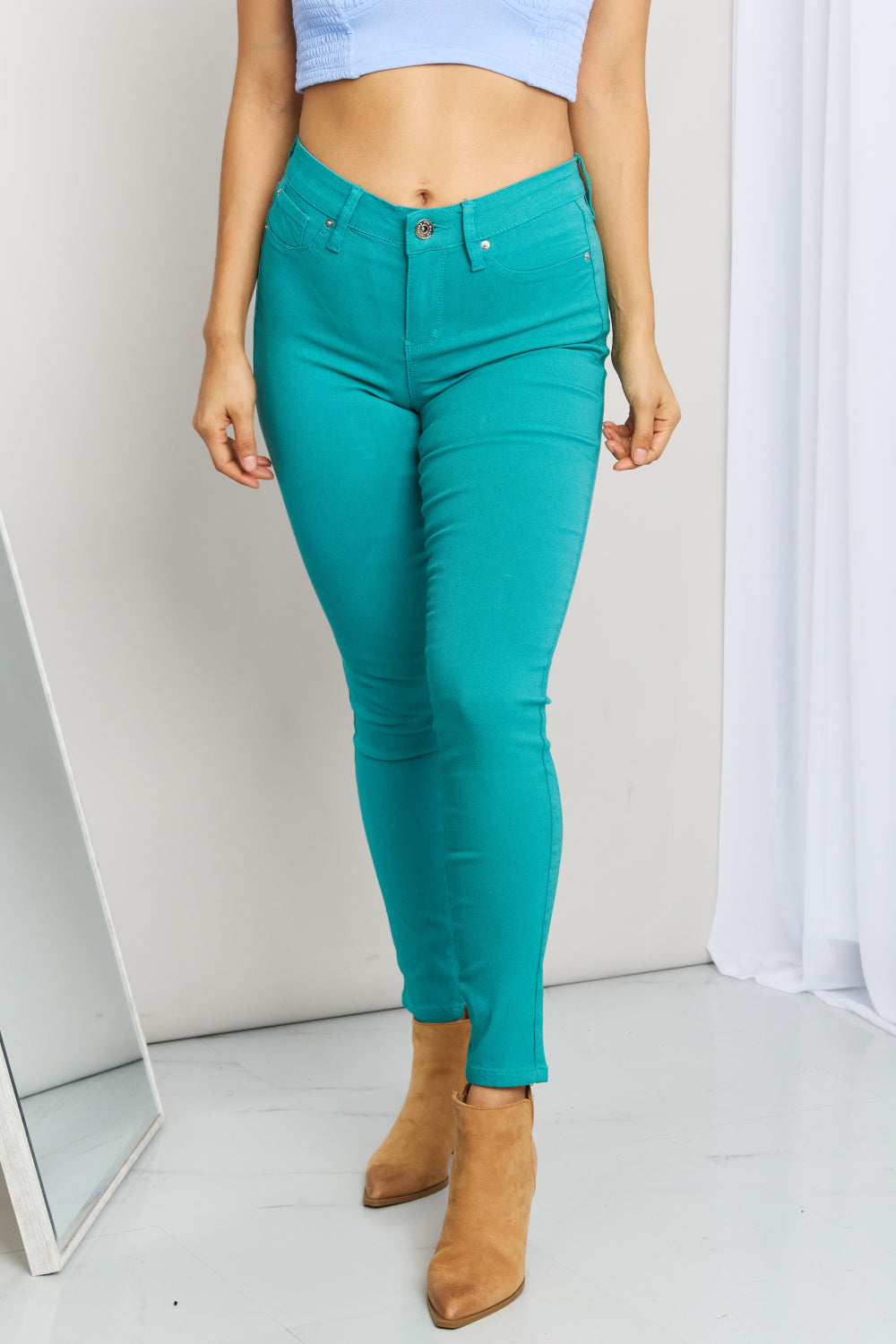 YMI Hyper-stretch Pants (Sea Green)