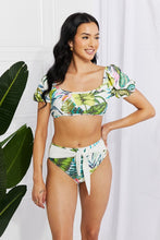 Load image into Gallery viewer, Vacay Ready Puff Sleeve Bikini (Floral)
