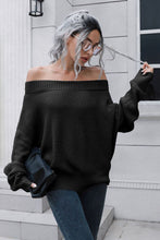 Load image into Gallery viewer, Empress Off-shoulder Sweater (multiple colorways)
